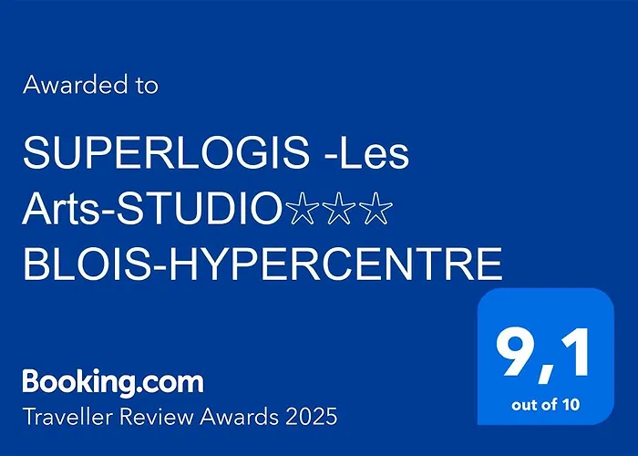 Superlogis - Les Arts- Studio Classe 3 Etoiles - Blois-Hypercentre